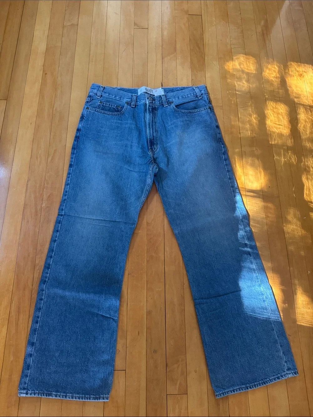 GAP 1969 Vtg 90s Boot Fit Men's Blue denim Jeans 36x30